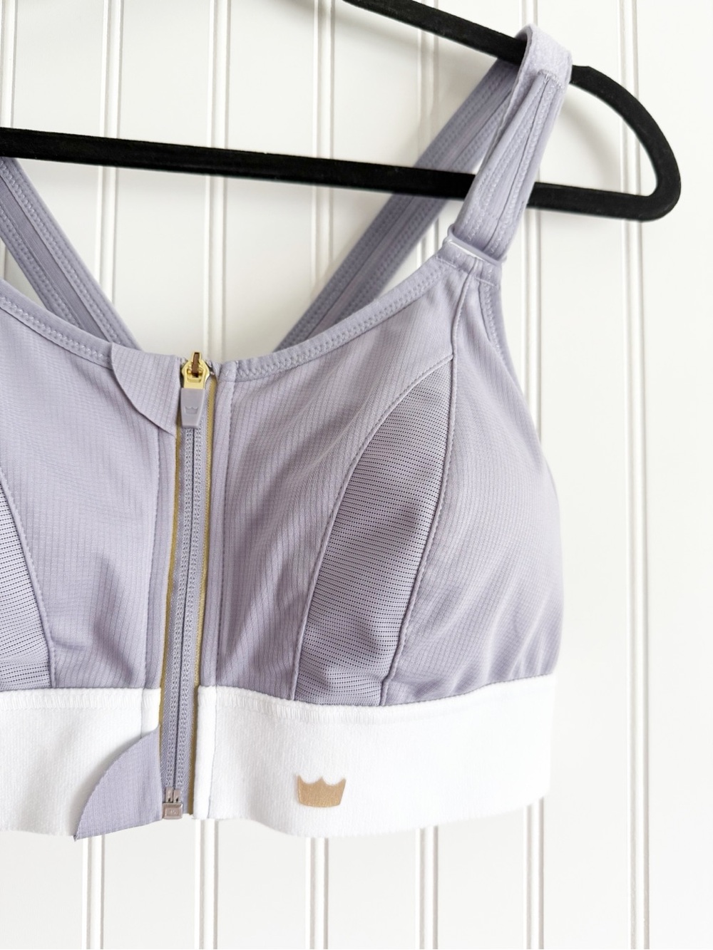 Shefit Luxe Ultimate Sports Bra High Impact Lavender White - Picture 2 of 5